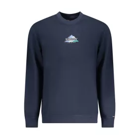 TOMMY HILFIGER FÉRFI KÉK CIPZÁROS PULÓVER