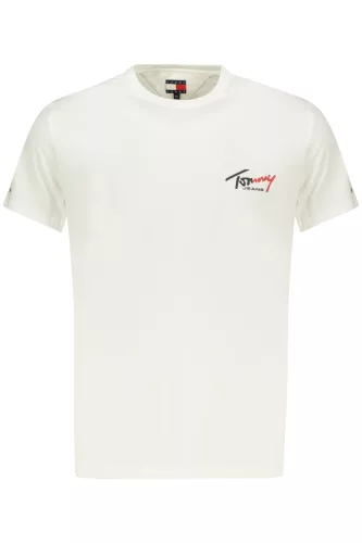 TOMMY HILFIGER FÉRFI RÖVID UJJÚ PÓLÓ FEHÉR