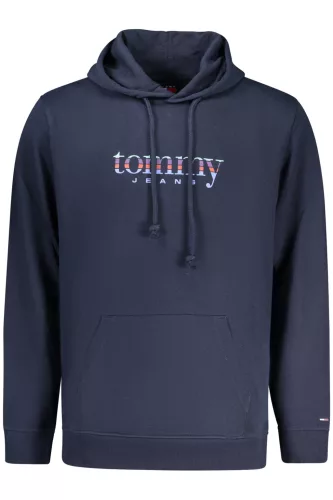 TOMMY HILFIGER FÉRFI KÉK CIPZÁROS PULÓVER