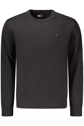 TOMMY HILFIGER FÉRFI FEKETE PULÓVER