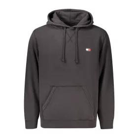 TOMMY HILFIGER FÉRFI FEKETE CIPZÁROS PULÓVER