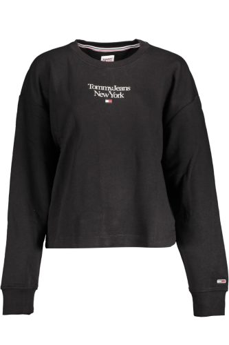 TOMMY HILFIGER PULÓPÓL CIPZZÁR NÉLKÜL FEKETE NŐI