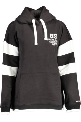 TOMMY HILFIGER PULÓPÓL CIPZZÁR NÉLKÜL FEKETE