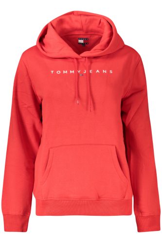 TOMMY HILFIGER NŐI PIROS CIPZÁROS PULÓZÓ