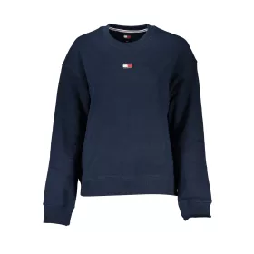 TOMMY HILFIGER NŐI KÉK cipzár nélküli pulóver
