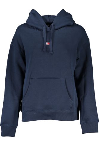 TOMMY HILFIGER NŐI KÉK cipzár nélküli pulóver