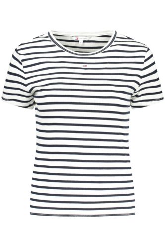 TOMMY HILFIGER RÖVID UJJÚ NŐI FEHÉR PÓLÓ