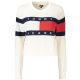 TOMMY HILFIGER NŐI FEHÉR PULÓVER