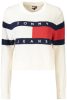 TOMMY HILFIGER NŐI FEHÉR PULÓVER