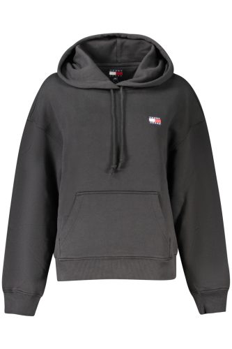 TOMMY HILFIGER PULÓPÓL CIPZZÁR NÉLKÜL FEKETE NŐI