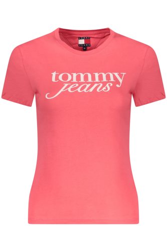 TOMMY HILFIGER NŐI RÖVID UJJÚ PÓLÓ RÓZSASZÍN