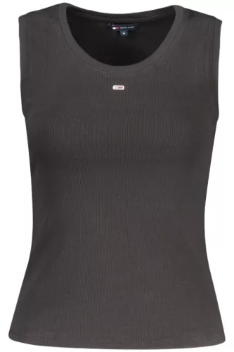 TOMMY HILFIGER NŐI FELNŐ FEKETE TOP