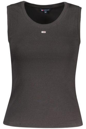 TOMMY HILFIGER NŐI FELNŐ FEKETE TOP