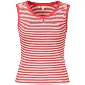 TOMMY HILFIGER NŐI PIROS TOP
