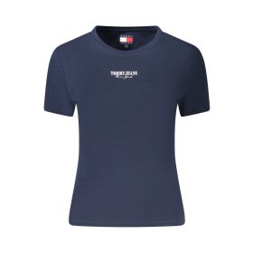 TOMMY HILFIGER NŐI RÖVID UJJÚ PÓLÓ KÉK