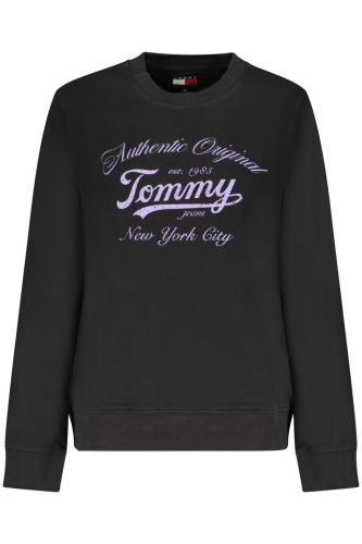 TOMMY HILFIGER NŐI FEKETE CIPZÁROS PULÓVER