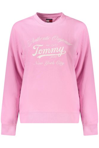 TOMMY HILFIGER NŐI RÓZSASZÍN CIPZÁROS PULÓVER