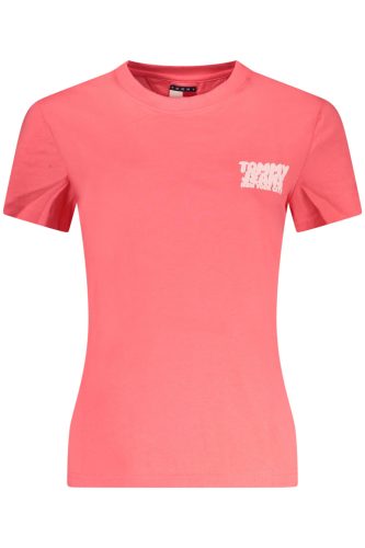 TOMMY HILFIGER NŐI RÖVID UJJÚ PÓLÓ RÓZSASZÍN