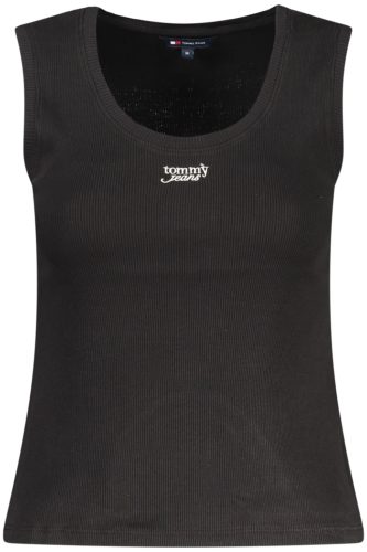 TOMMY HILFIGER NŐI FELNŐ FEKETE TOP
