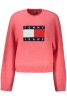 TOMMY HILFIGER NŐI RÓZSASZÍN PULÓVER