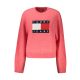 TOMMY HILFIGER NŐI RÓZSASZÍN PULÓVER