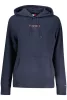 TOMMY HILFIGER NŐI KÉK CIPZÁROS PULÓVER