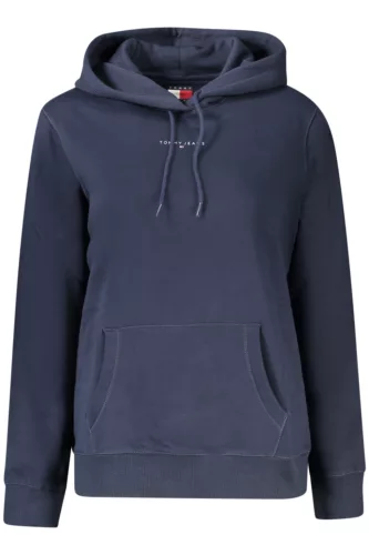 TOMMY HILFIGER NŐI KÉK CIPZÁROS PULÓVER