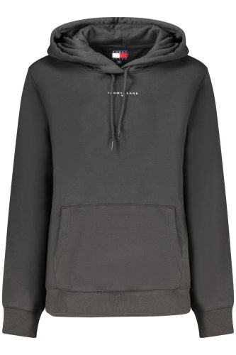 TOMMY HILFIGER NŐI FEKETE CIPZÁROS PULÓVER