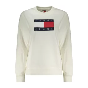 TOMMY HILFIGER NŐI CIPZÁRAS PULÓVER FEHÉR