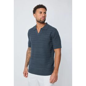 DZ23806_3 NAVY BLUE férfi póló