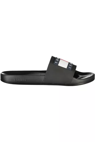 TOMMY HILFIGER FÉRFI PAPUCS FEKETE