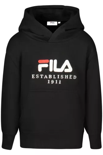 FILA GYEREK FEKETE CIPZÁROS PULÓVER