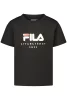 FILA RÖVID UJJÚ LÁNY PÓLÓ, FEKETE