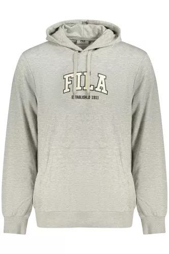 FILA FÉRFI SZÜRKE CIPZÁROS PULÓVER