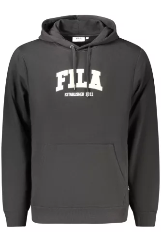 FILA FÉRFI FEKETE CIPZÁROS PULÓVER