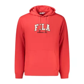 FILA FÉRFI PIROS CIPZÁROS PULÓVER