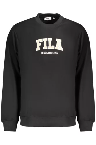 FILA FÉRFI FEKETE CIPZÁROS PULÓVER