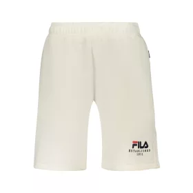 FILA FÉRFI FEHÉR RÖVID MELEGÍTŐNADRÁG