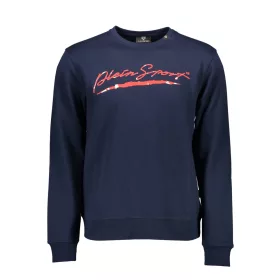 PLEIN SPORT CIPZÁR NÉLKÜLI FÉRFI PULÓVER KÉK