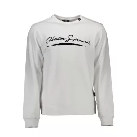 PLEIN SPORT FÉRFI CIPZÁRAS PULÓVER FEHÉR