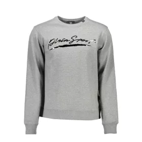 PLEIN SPORT FÉRFI CIPZÁRMENTES PULÓVER SZÜRKE