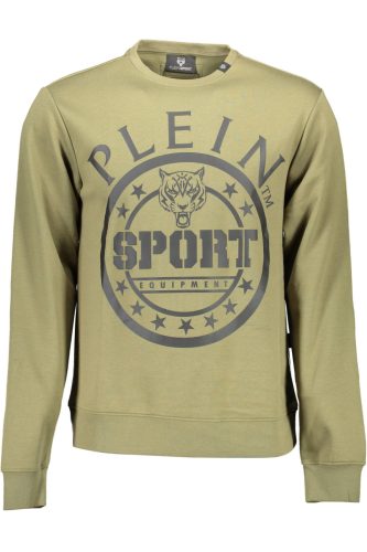 PLEIN SPORT PÓLÓ cipzár NÉLKÜL MAN ZÖLD