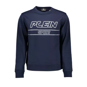 PLEIN SPORT PÓLÓ cipzár NÉLKÜL FÉRFI KÉK