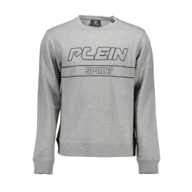 PLEIN SPORT PÓLÓ cipzár nélkül, SZÜRKE