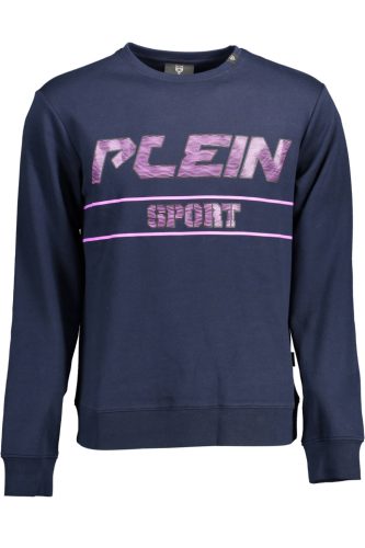 PLEIN SPORT PÓLÓ cipzár NÉLKÜL FÉRFI KÉK