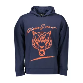 PLEIN SPORT CIPZÁR NÉLKÜLI FÉRFI PULÓVER KÉK