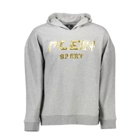 PLEIN SPORT PÓLÓ cipzár nélkül, SZÜRKE