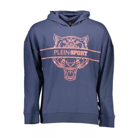 PLEIN SPORT CIPZÁR NÉLKÜLI FÉRFI PULÓVER KÉK