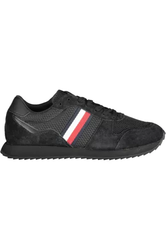 TOMMY HILFIGER FEKETE FÉRFI SPORTCIPŐ