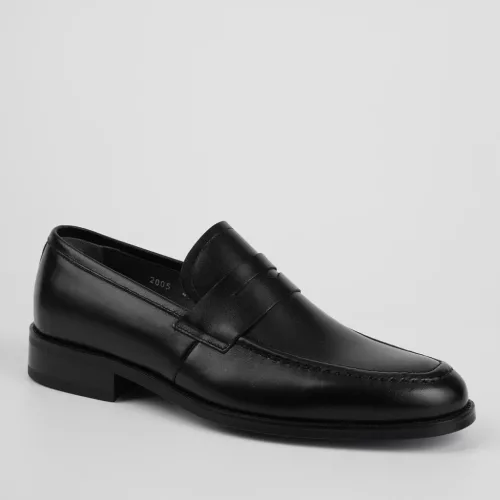 Férfi loafer cipő  2005/114 fekete